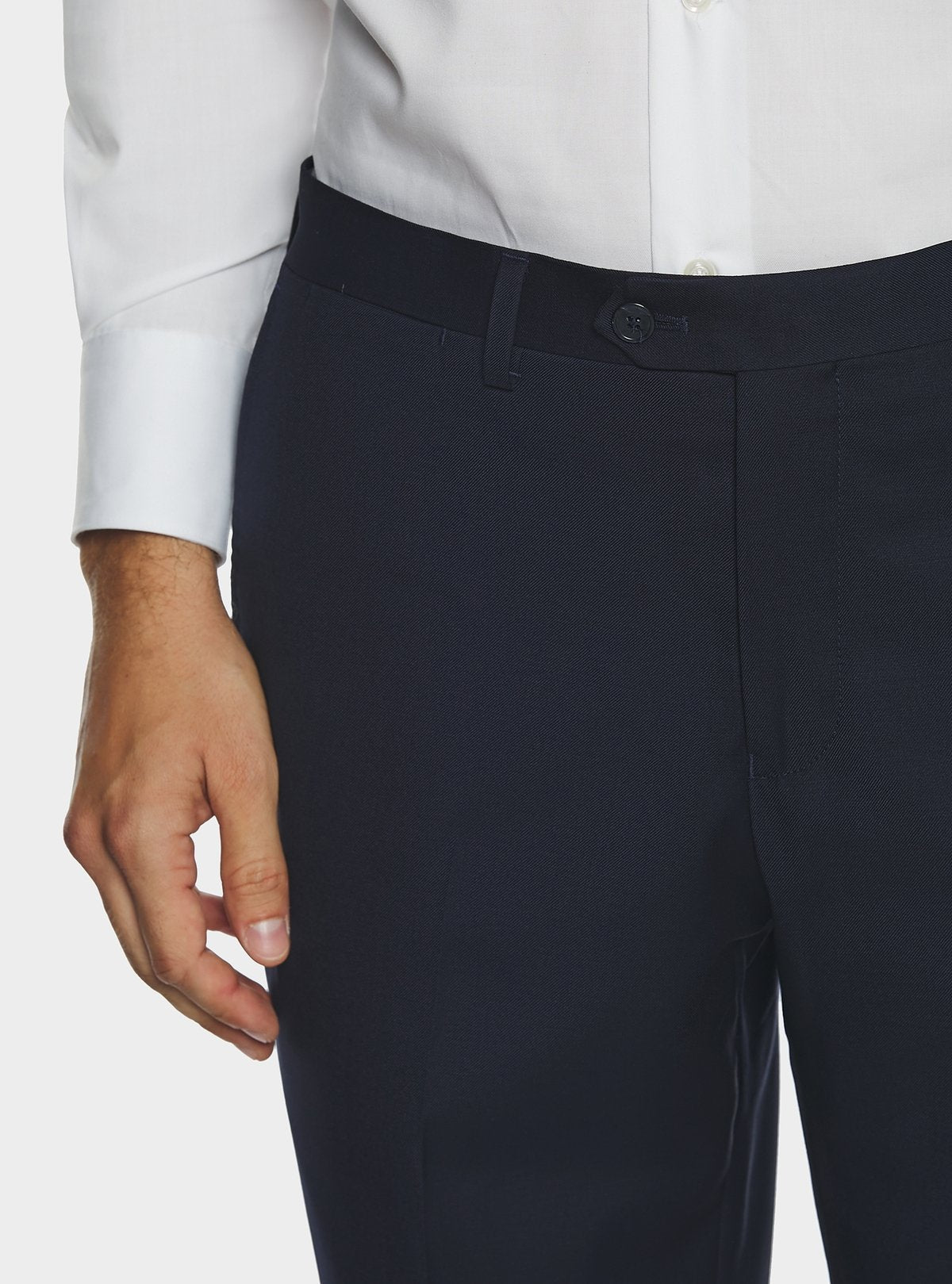 Abito doppiopetto uomo in misto lana comfort