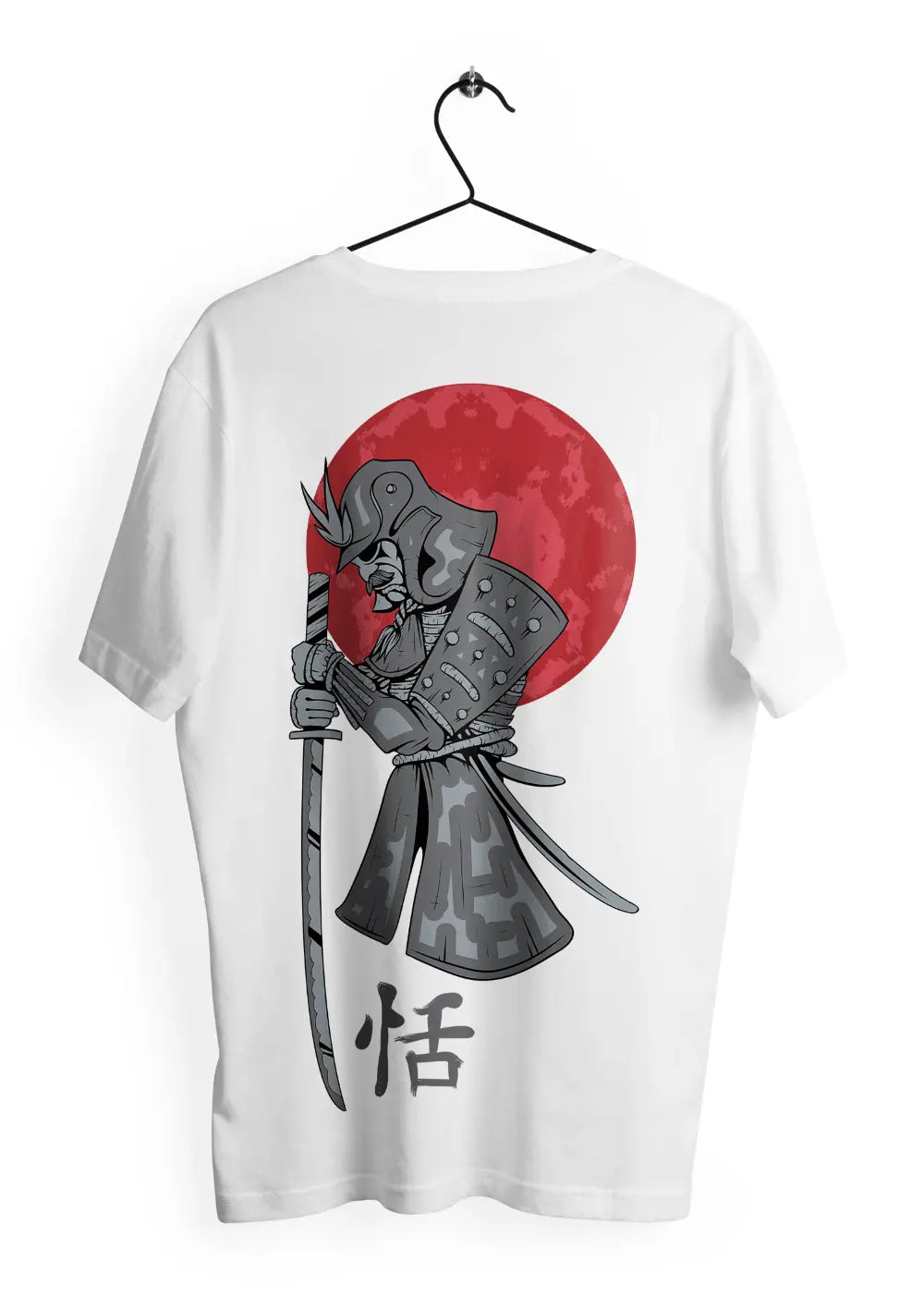 T-shirt Maglietta Samurai Giapponese Stile Urbano