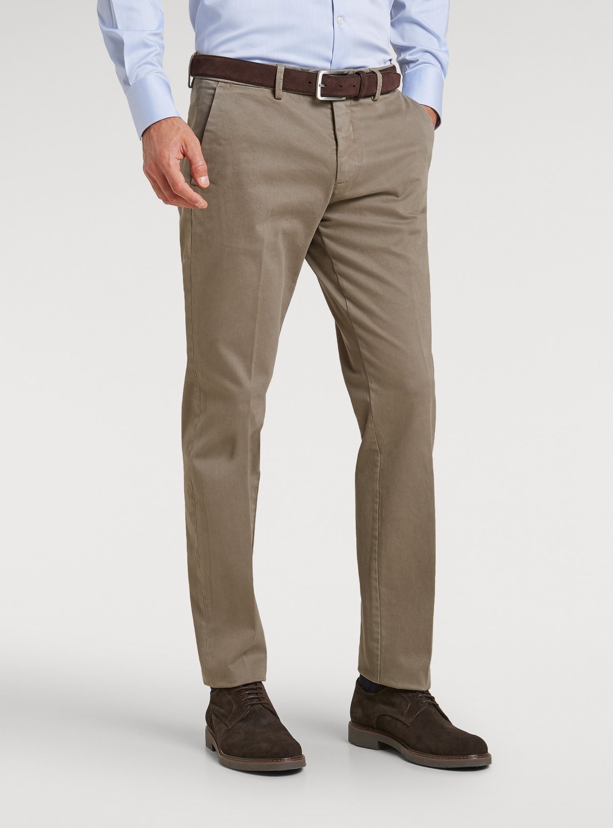 Pantalone chino tasca America in cotone