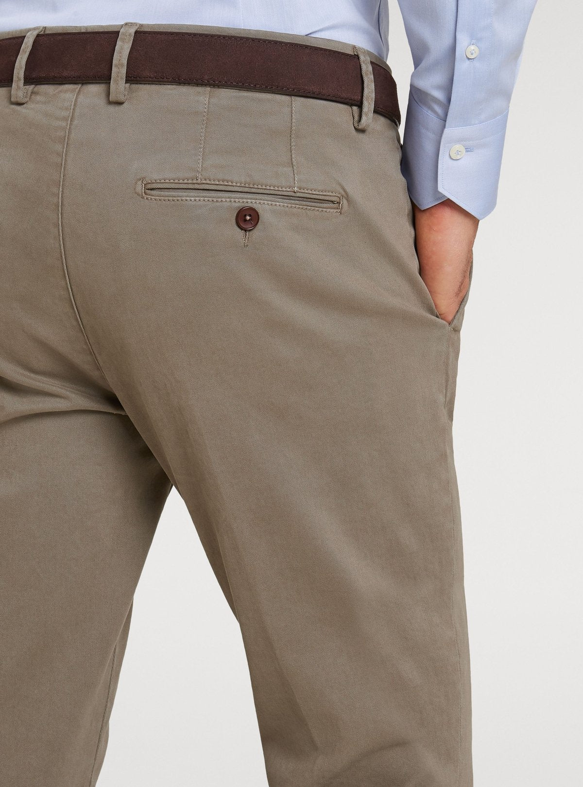 Pantalone chino tasca America in cotone