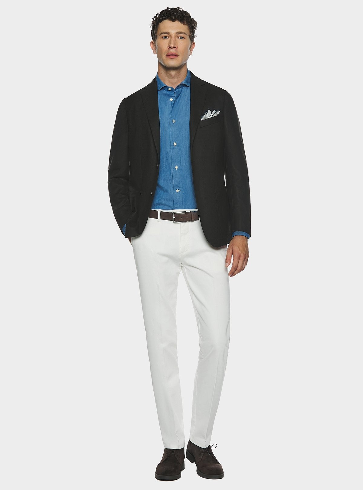 Pantalone chino tasca America in cotone