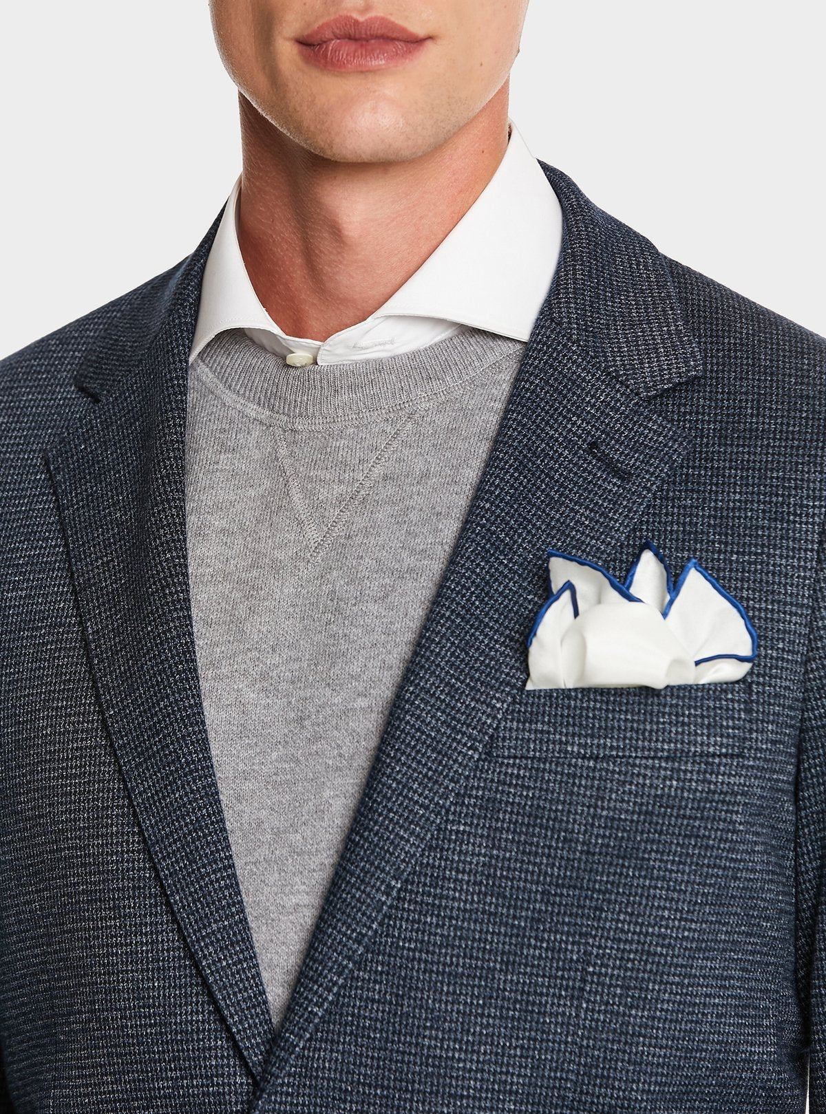 Giacca monopetto pied de poule