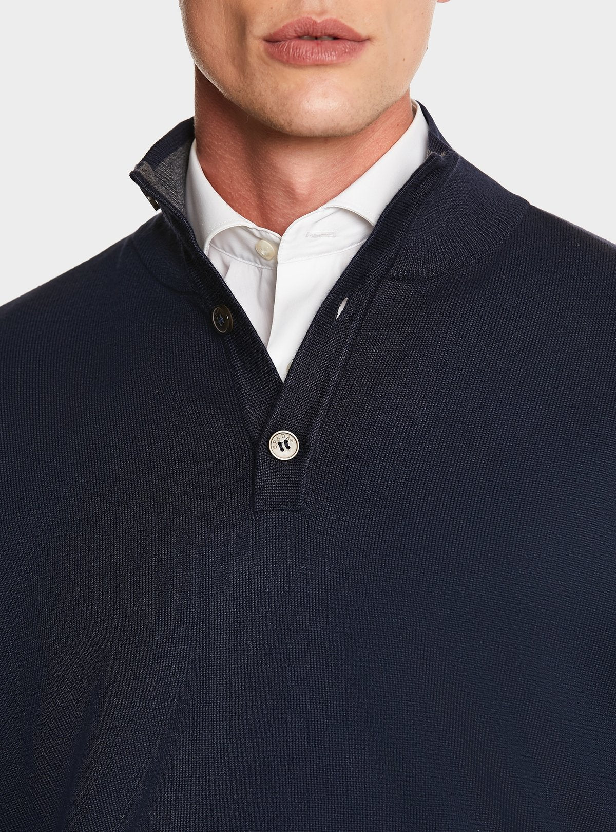 Maglia con bottoni finezza 12