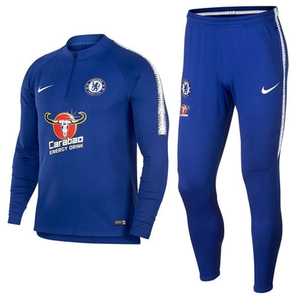 Tuta da allenamento tecnica da calcio Chelsea Fc 2018/19 Blu - Nike