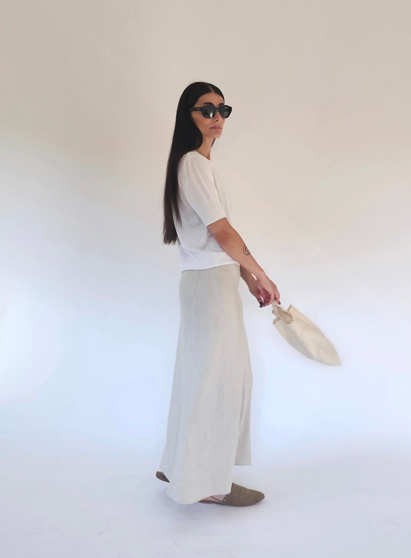 T-shirt in Maglia di Cotone - Emma