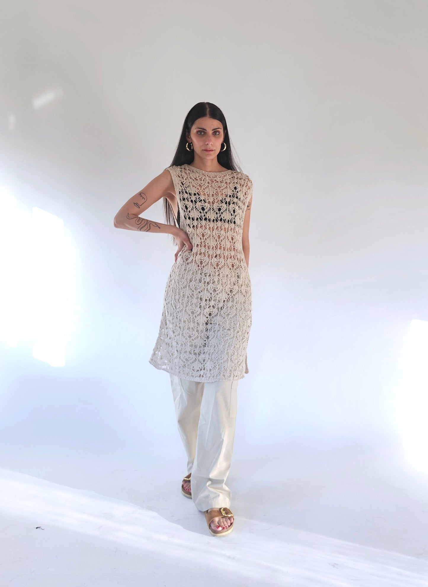 Abito Midi Crochet - Eleonora