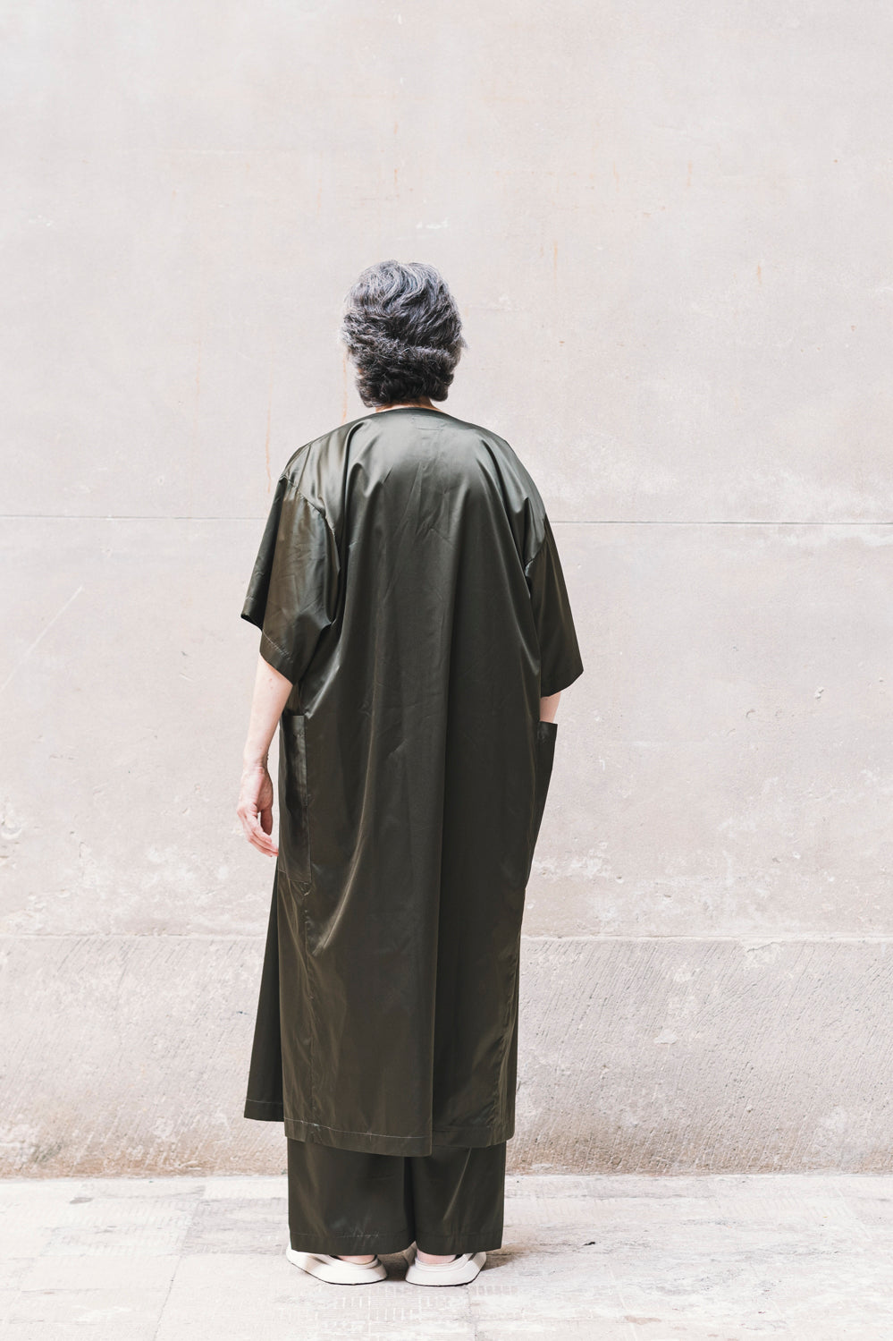 TUNICA SAMUE - Nero/Oliva/Ocra Newlife