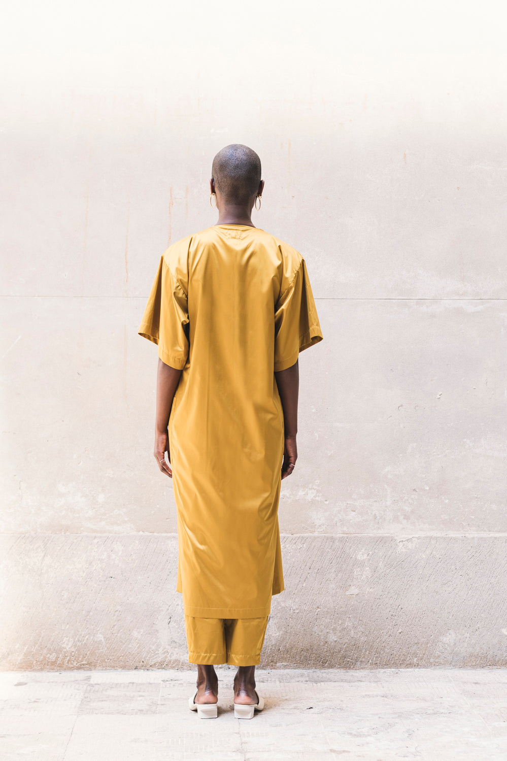 TUNICA SAMUE - Nero/Oliva/Ocra Newlife