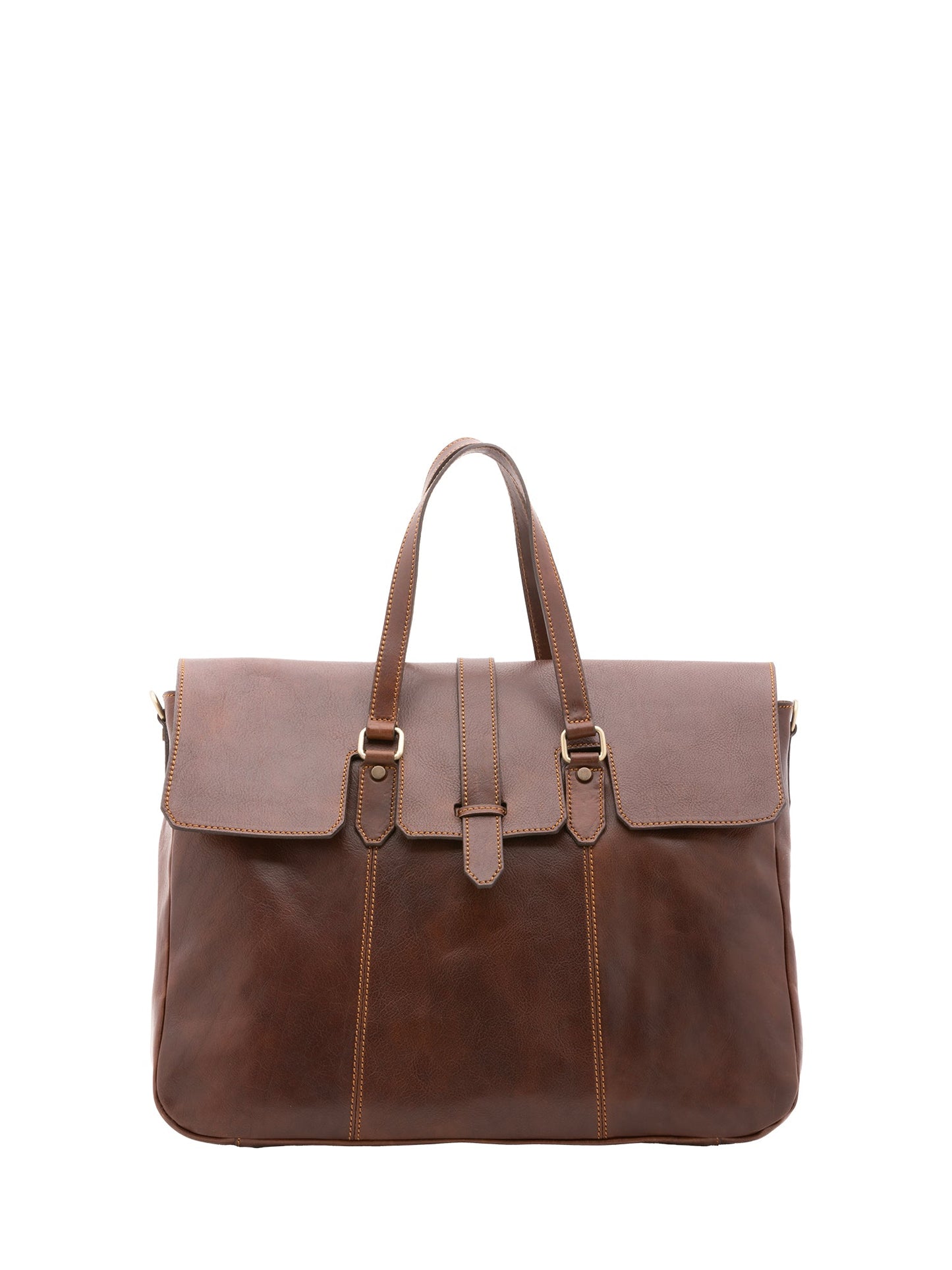 Borsa da viaggio unisex In Vera pelle Made in Italy 40x61x18 cm