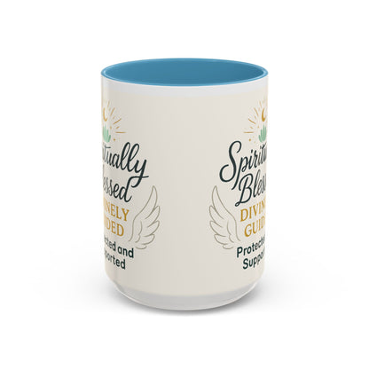 Benedizioni sulla tazza da caffè Energia positiva Connettiti interiormente 