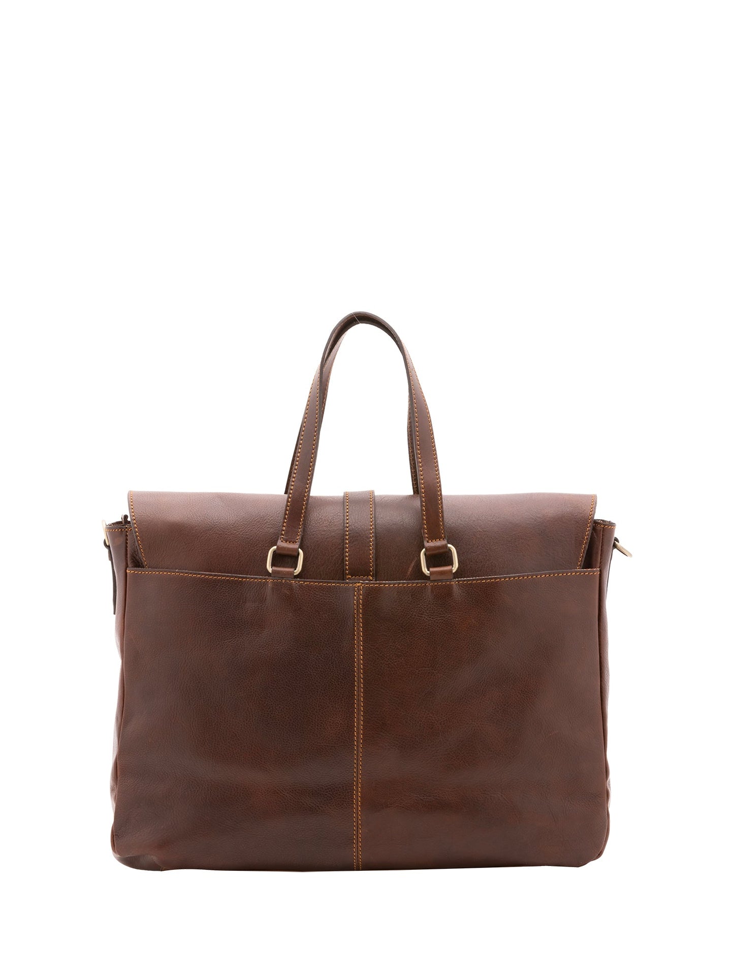 Borsa da viaggio unisex In Vera pelle Made in Italy 40x61x18 cm