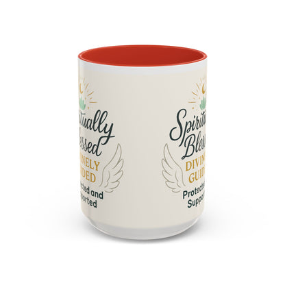 Benedizioni sulla tazza da caffè Energia positiva Connettiti interiormente 