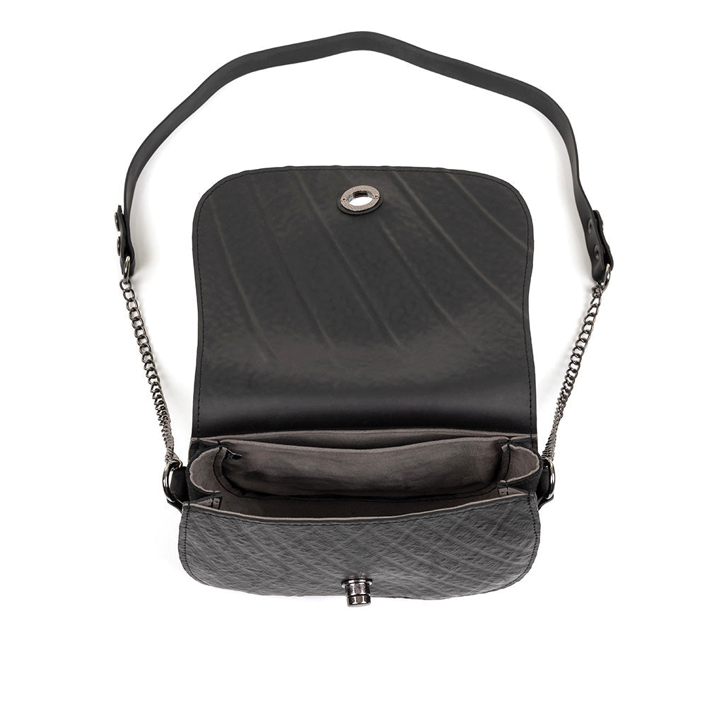 Borsa da sella vegana Becca Classic Black