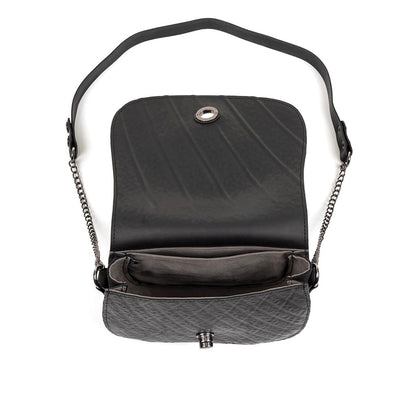 Borsa da sella vegana Becca Classic Black