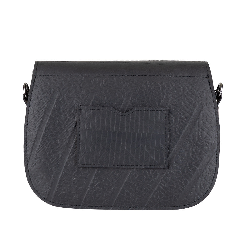 Borsa da sella vegana Becca Classic Black