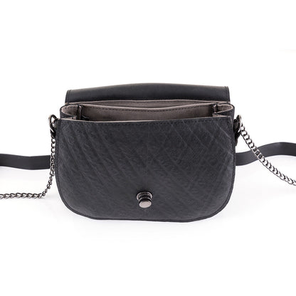 Borsa da sella vegana Becca Classic Black