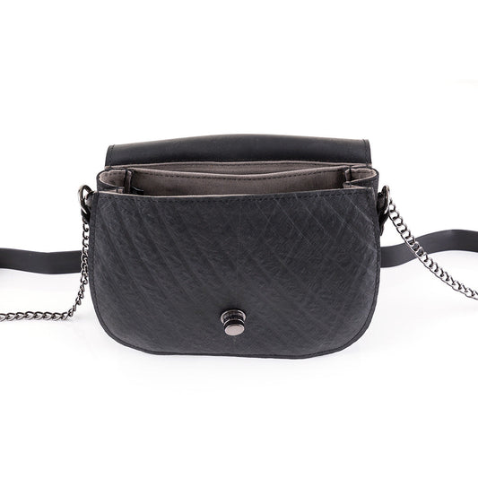 Borsa da sella vegana Becca Classic Black