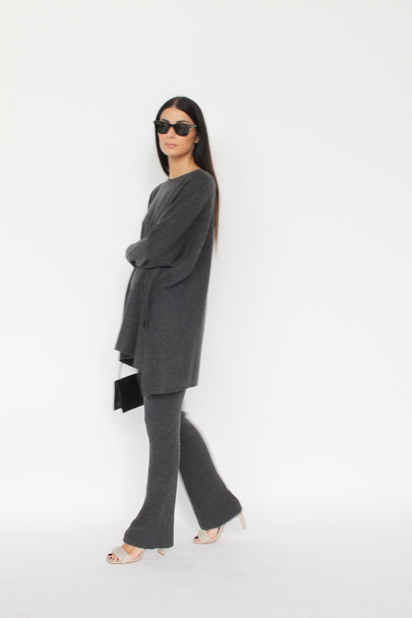 Girocollo oversize in misto Cashmere - Alyssa 