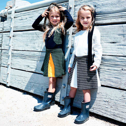 Maglia a maniche lunghe bianca con tessuti misti 