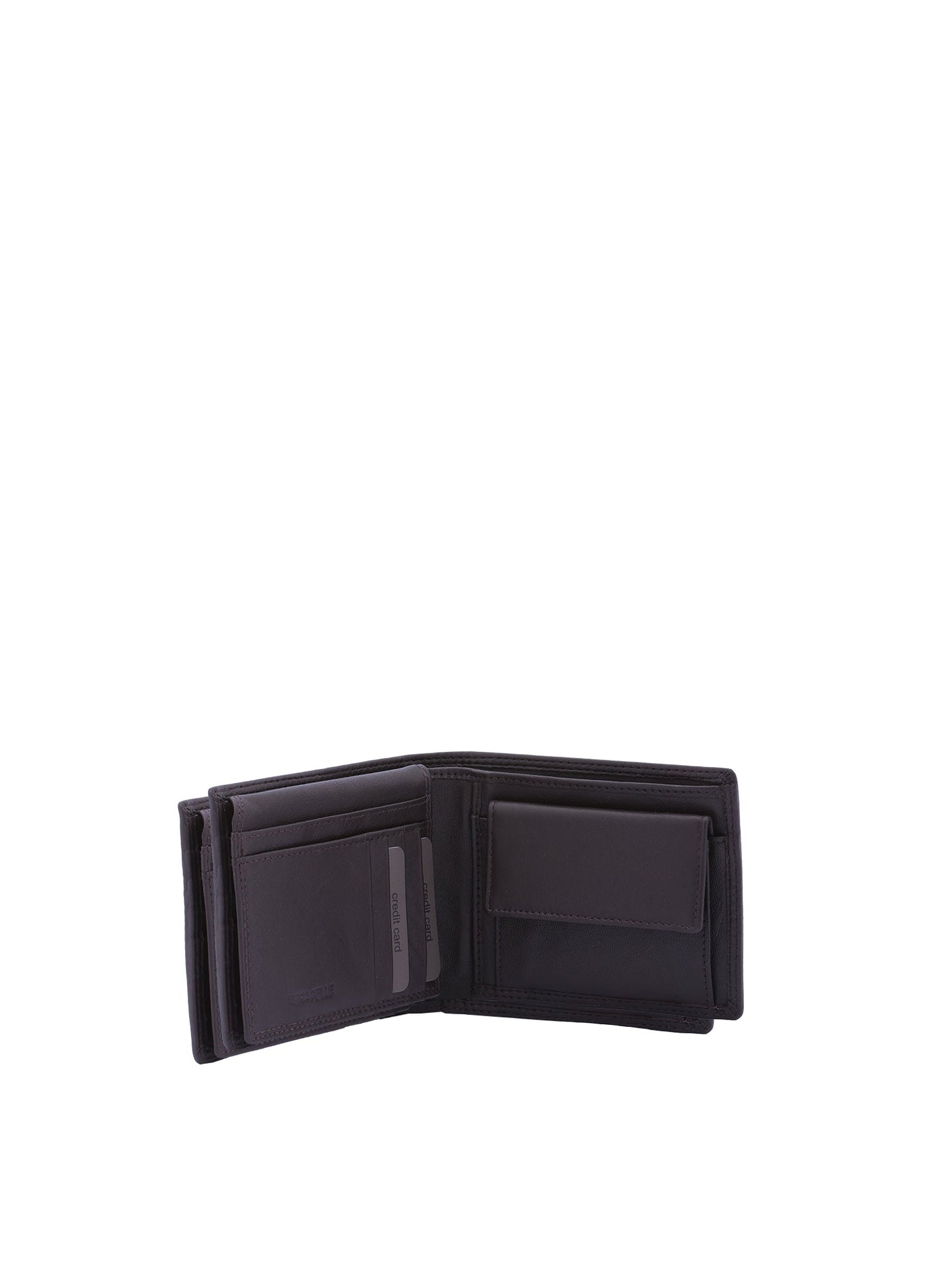 Portafoglio da uomo In Vera pelle Made in Italy 12x9,5x3 cm