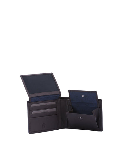 Portafoglio da uomo In Vera pelle Made in Italy 12x9,5x3 cm