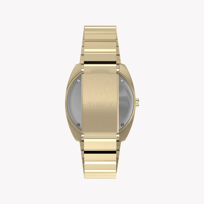 Orologio con bracciale Q Timex Enigma da 37 mm TW2Y34400 | Elegante design argento e blu