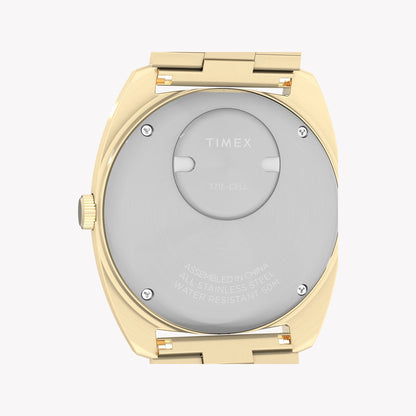 Orologio con bracciale Q Timex Enigma da 37 mm TW2Y34400 | Elegante design argento e blu