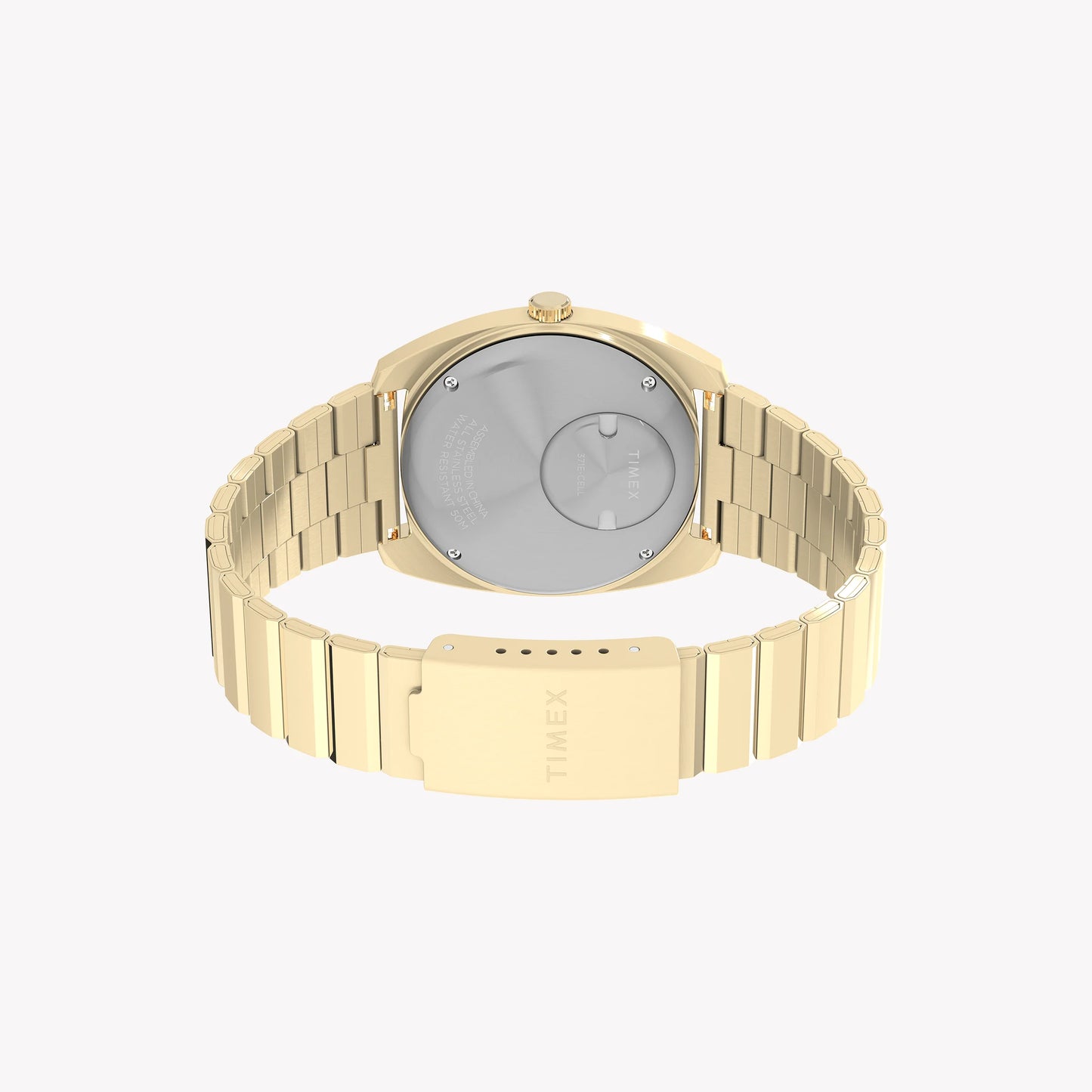 Orologio con bracciale Q Timex Enigma da 37 mm TW2Y34400 | Elegante design argento e blu