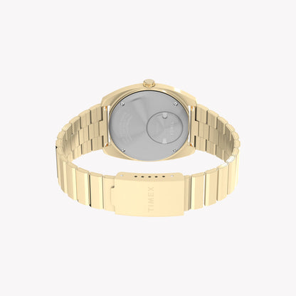 Orologio con bracciale Q Timex Enigma da 37 mm TW2Y34400 | Elegante design argento e blu