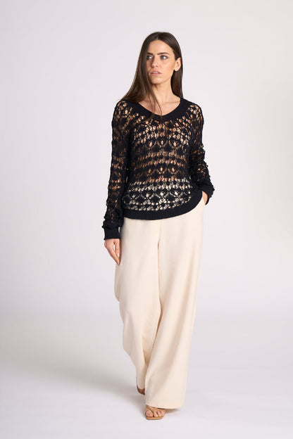 Top stile uncinetto - Elisa