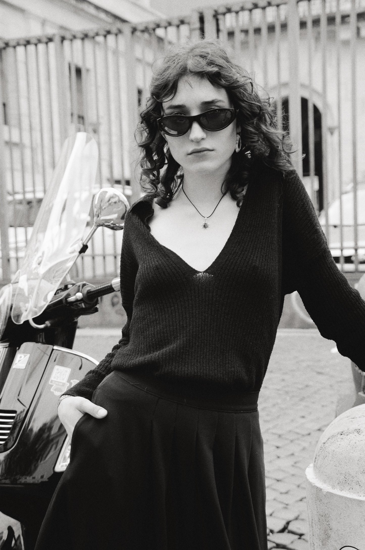 Polo con scollo profondo - Calipso