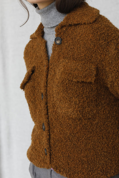 Bomber Boucle' a Lana - Teresa