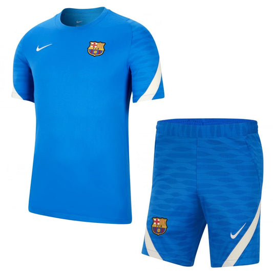 Completo da calcio da allenamento blu FC Barcelona 2021/22 - Nike