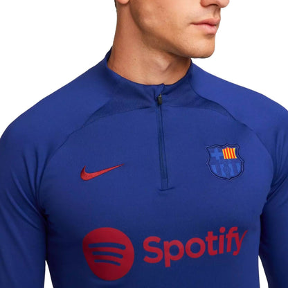Tuta tecnica da allenamento blu FC Barcelona 2023 - Nike