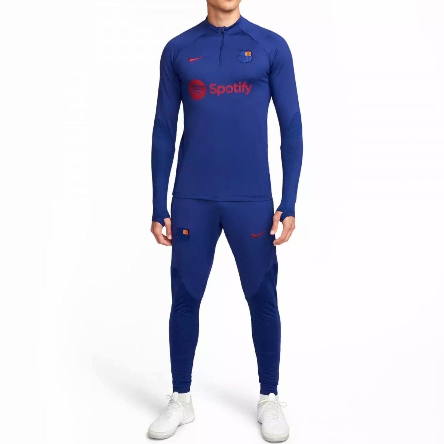 Tuta tecnica da allenamento blu FC Barcelona 2023 - Nike