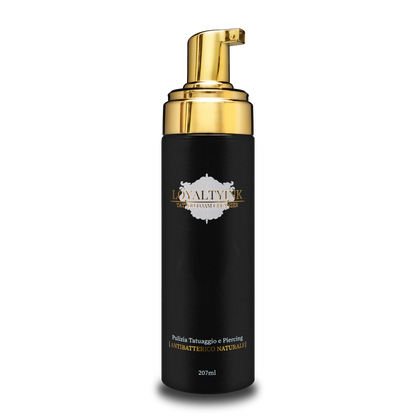 DETERGENTE SCHIUMA PER TATUAGGI | Antibatterico Naturale