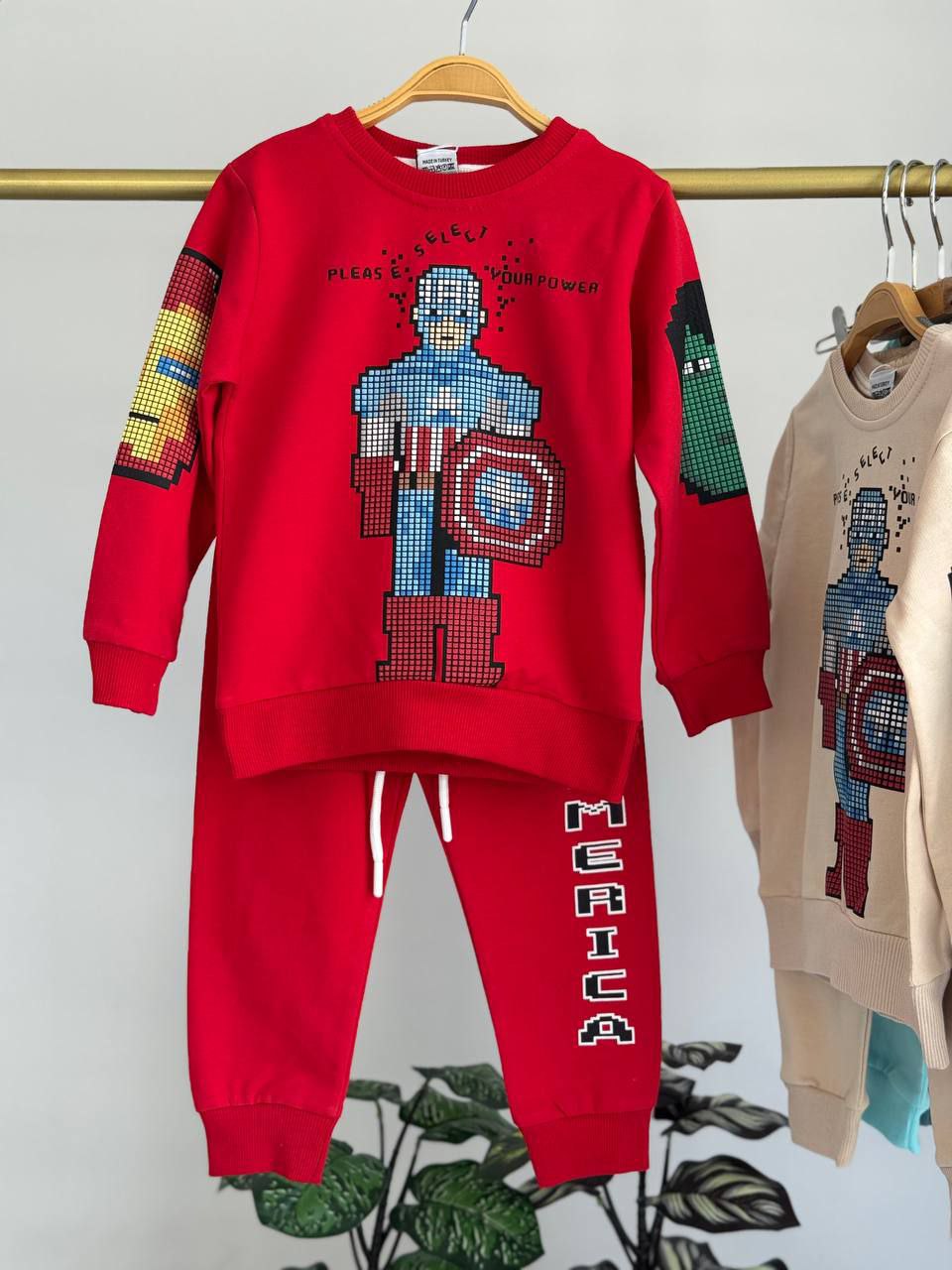 Set da jogging casual American Hero