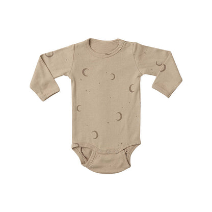 Tutine a maniche lunghe con pantaloni per neonati con motivo floreale e cartoon 